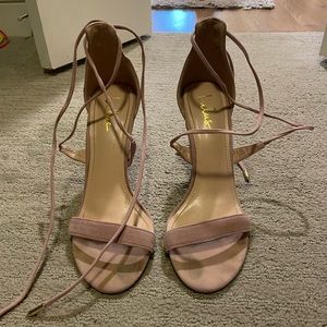 Light pink Lulus heels